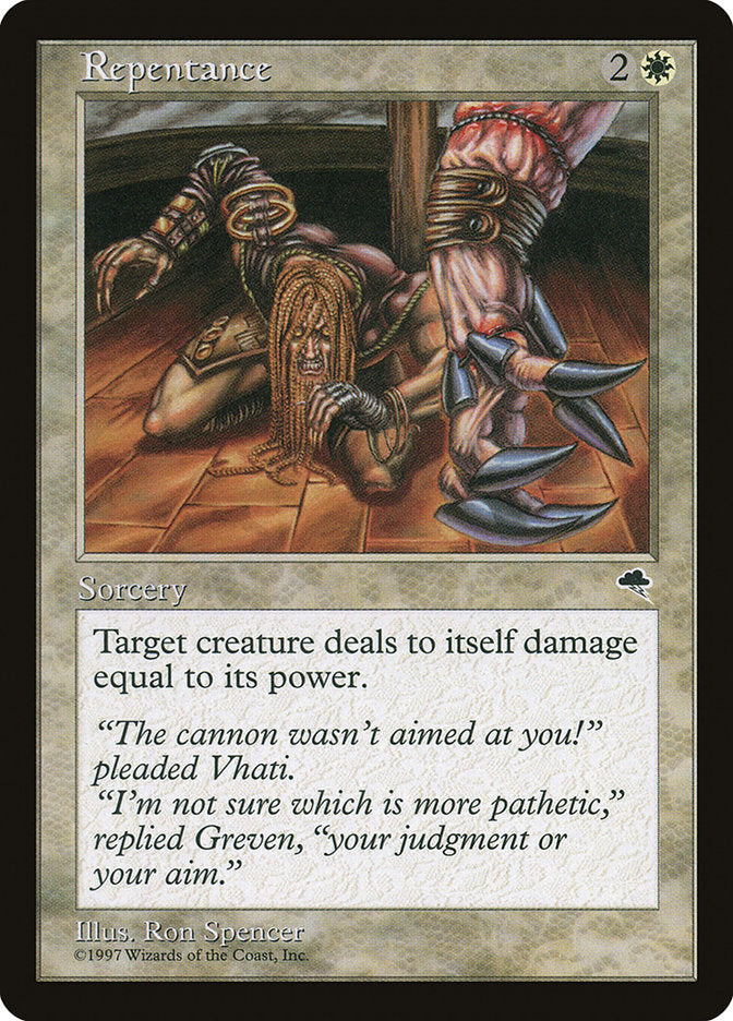 Repentance [Tempest] - Magic: The Gathering - Card Brawlers | Quebec | Canada |