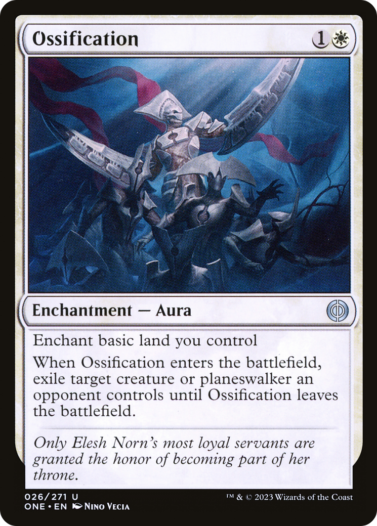 Ossification [Phyrexia: All Will Be One] - Magic: The Gathering - Card Brawlers | Quebec | Canada |