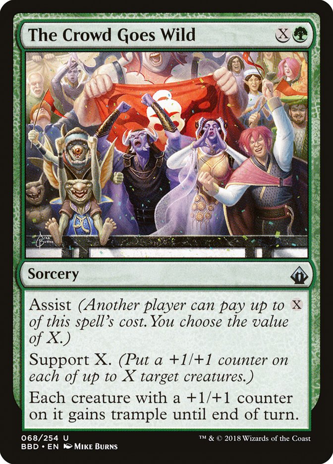 The Crowd Goes Wild [Battlebond] - Magic: The Gathering - Card Brawlers | Quebec | Canada |