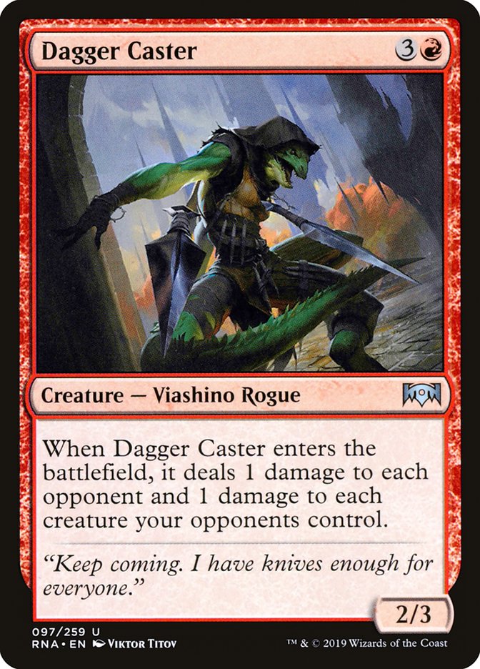 Dagger Caster [Ravnica Allegiance] - Magic: The Gathering - Card Brawlers | Quebec | Canada |