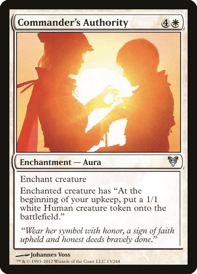 Commander's Authority [Avacyn Restored] - Magic: The Gathering - Card Brawlers | Quebec | Canada |