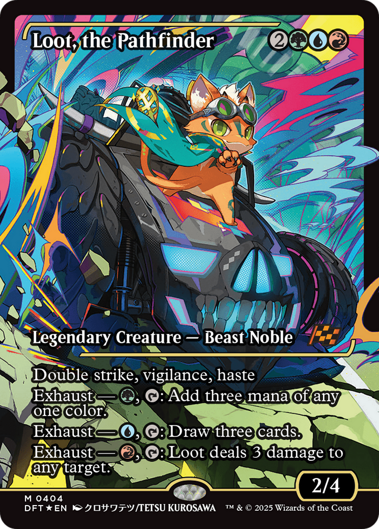 Loot, the Pathfinder (Showcase) [Aetherdrift] - Magic: The Gathering - Card Brawlers | Quebec | Canada |