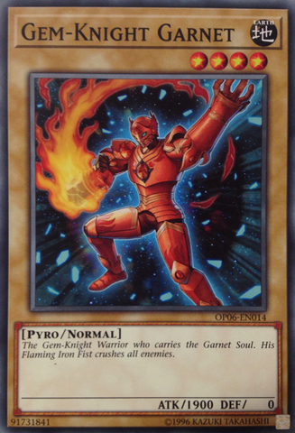 Gem-Knight Garnet [OP06-EN014] Common - Yu-Gi-Oh! - Card Brawlers | Quebec | Canada |