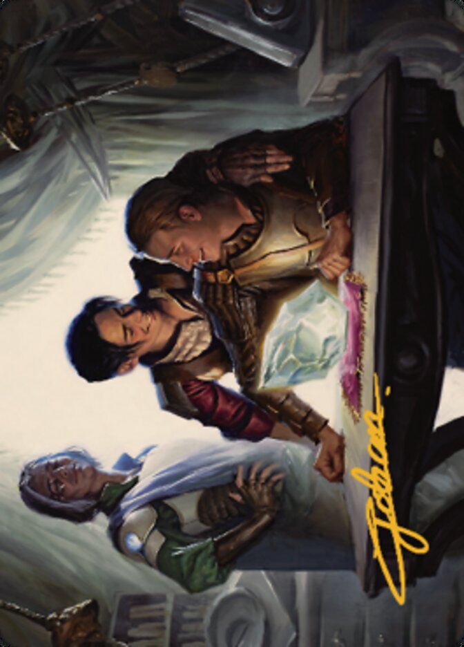 Tocasia's Welcome Art Card (Gold-Stamped Signature) [The Brothers' War Art Series] - Magic: The Gathering - Card Brawlers | Quebec | Canada |