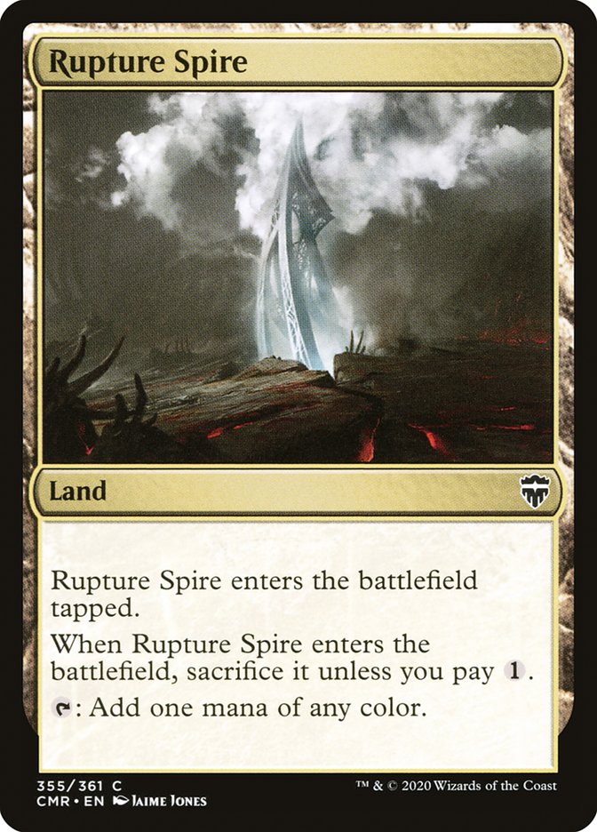 Rupture Spire (355) [Commander Legends] - Magic: The Gathering - Card Brawlers | Quebec | Canada |