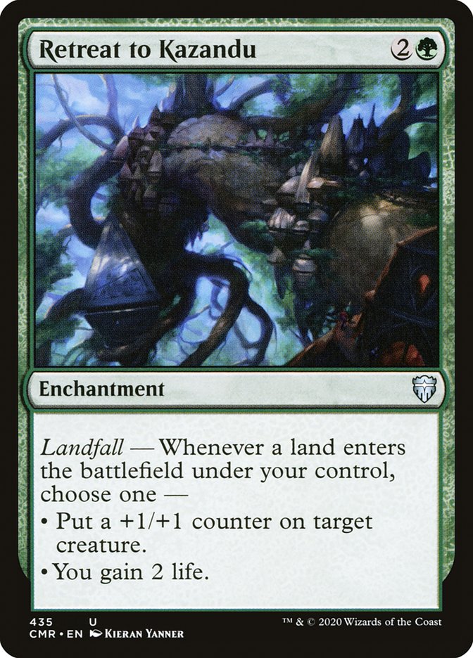 Retreat to Kazandu [Commander Legends] - Magic: The Gathering - Card Brawlers | Quebec | Canada |