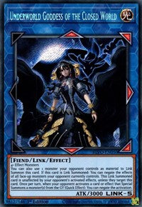 Déesse des Enfers du Monde Fermé [BLVO-EN050] Secret Rare 