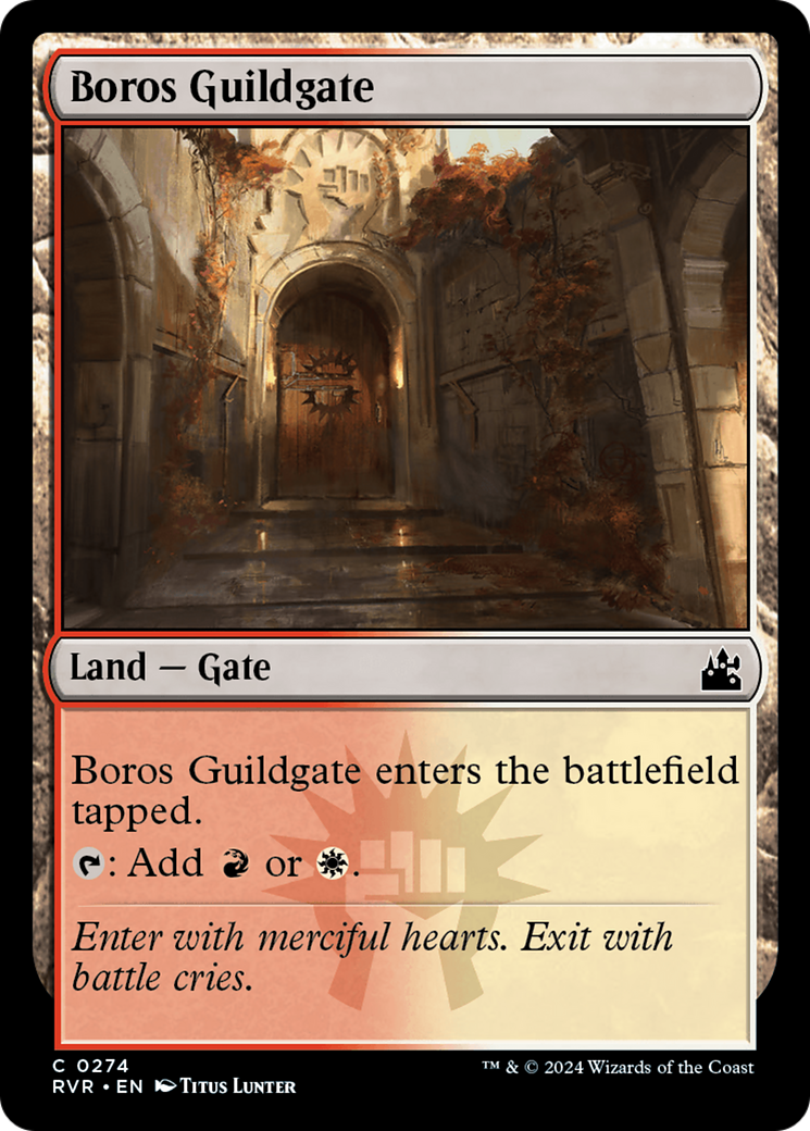 Boros Guildgate [Ravnica Remastered] - Magic: The Gathering - Card Brawlers | Quebec | Canada |