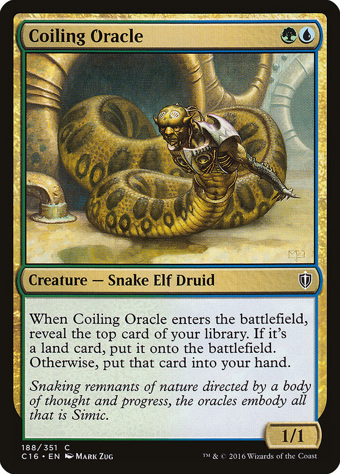 Coiling Oracle [Commander 2016] - Magic: The Gathering - Card Brawlers | Quebec | Canada |