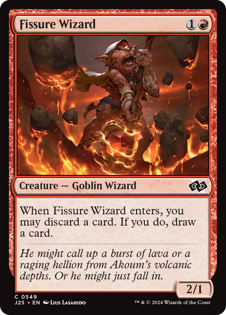 Fissure Wizard [Foundations Jumpstart] - Magic: The Gathering - Card Brawlers | Quebec | Canada |