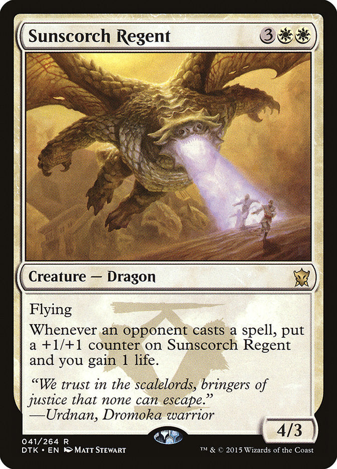 Sunscorch Regent [Dragons of Tarkir] - Magic: The Gathering - Card Brawlers | Quebec | Canada |