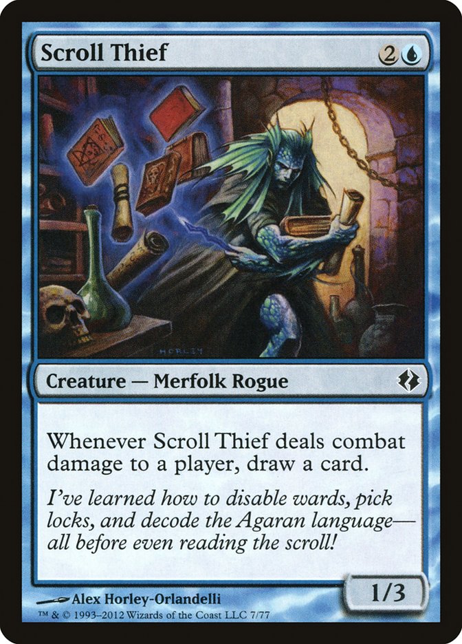 Scroll Thief [Duel Decks: Venser vs. Koth] - Magic: The Gathering - Card Brawlers | Quebec | Canada |