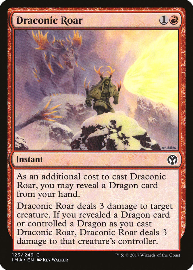 Draconic Roar [Iconic Masters] - Magic: The Gathering - Card Brawlers | Quebec | Canada |