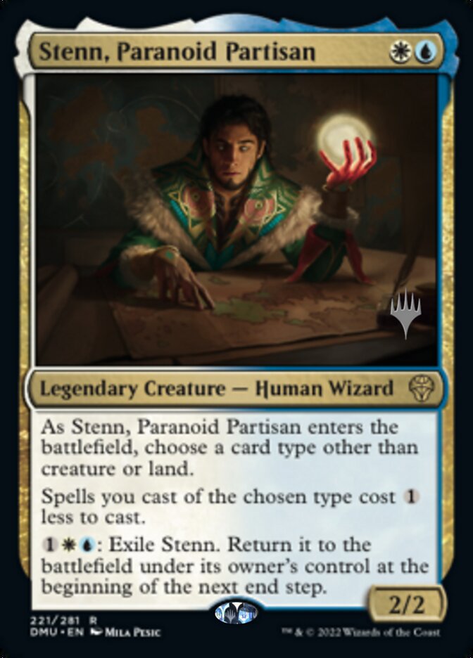 Stenn, Paranoid Partisan (Promo Pack) [Dominaria United Promos] - Magic: The Gathering - Card Brawlers | Quebec | Canada |