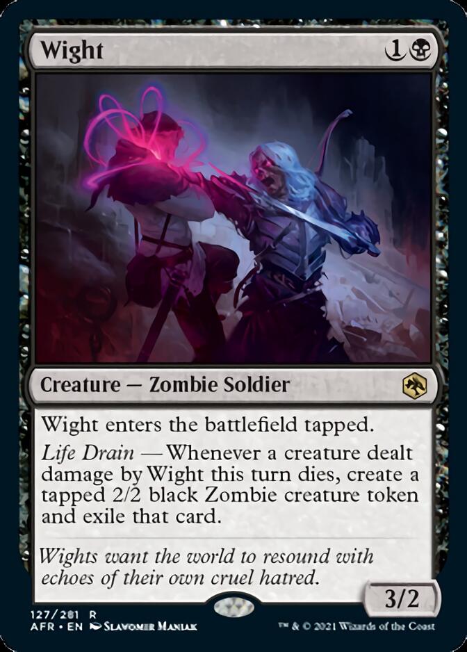 Wight [Dungeons & Dragons: Adventures in the Forgotten Realms] - Magic: The Gathering - Card Brawlers | Quebec | Canada |