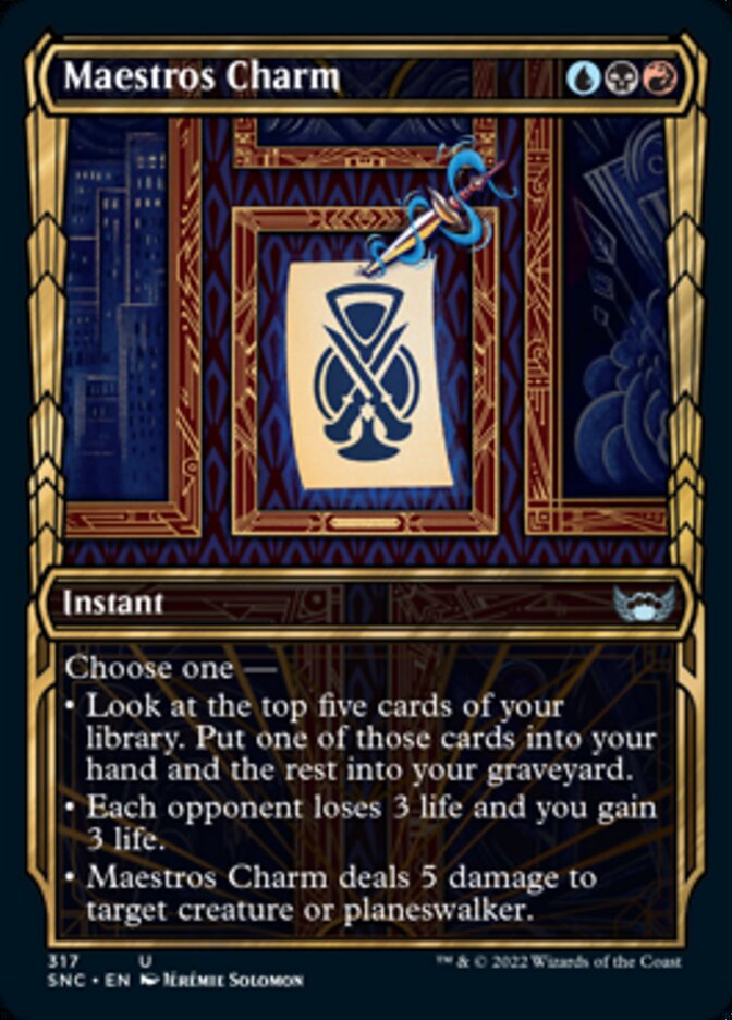 Maestros Charm (Showcase Golden Age) [Streets of New Capenna] - Magic: The Gathering - Card Brawlers | Quebec | Canada |