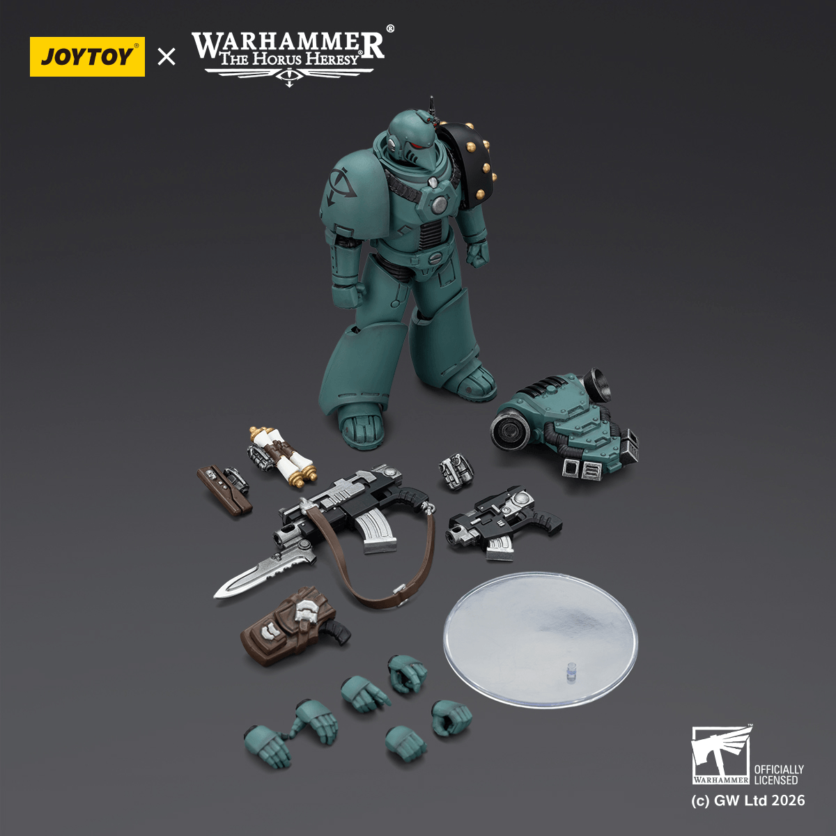 Joytoy - Warhammer 40k - Sons of Horus Legion - MKVI Tactical Legionary - (PREORDER) October 30, 2026