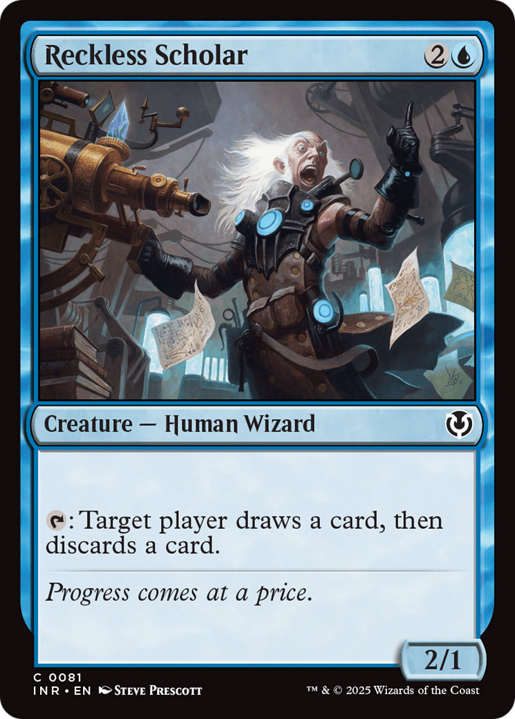 Reckless Scholar [Innistrad Remastered] - Magic: The Gathering - Card Brawlers | Quebec | Canada |