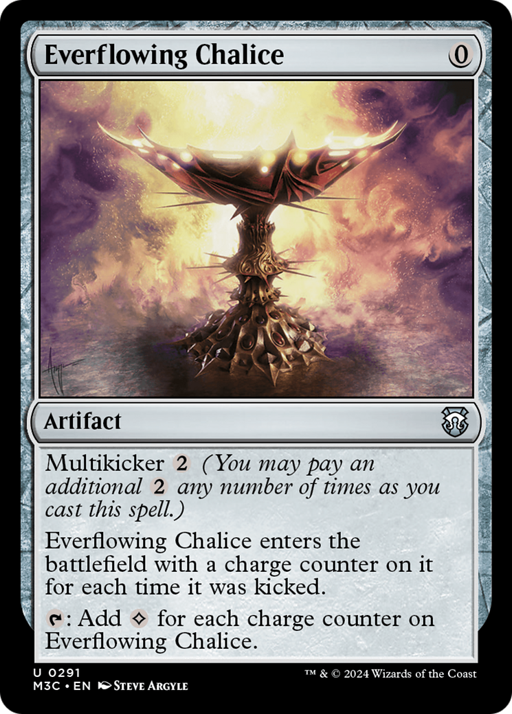 Everflowing Chalice (Ripple Foil) [Modern Horizons 3 Commander] - Magic: The Gathering - Card Brawlers | Quebec | Canada |