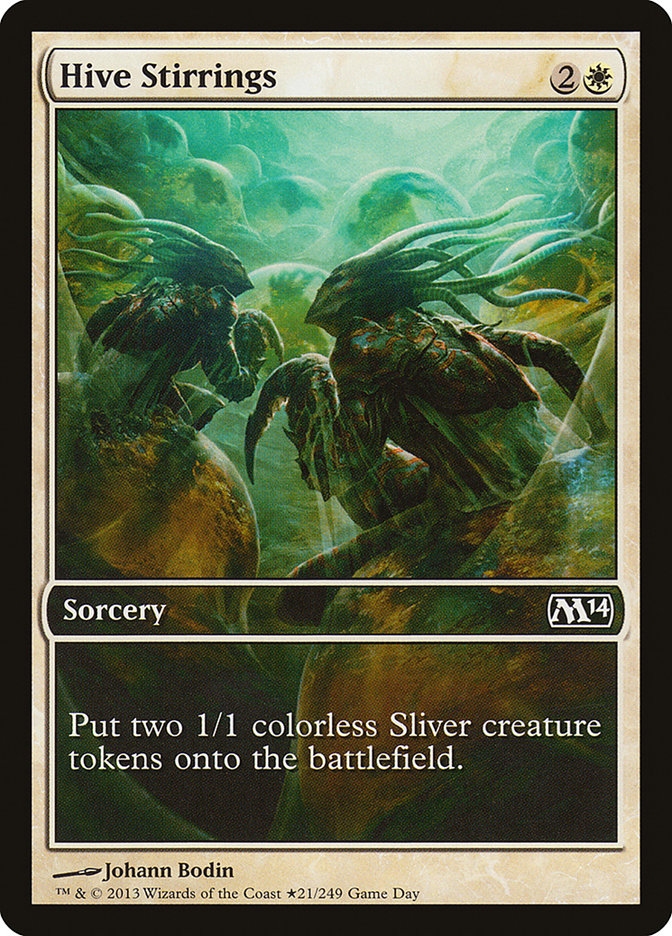 Hive Stirrings (Game Day) [Magic 2014 Promos] - Magic: The Gathering - Card Brawlers | Quebec | Canada |