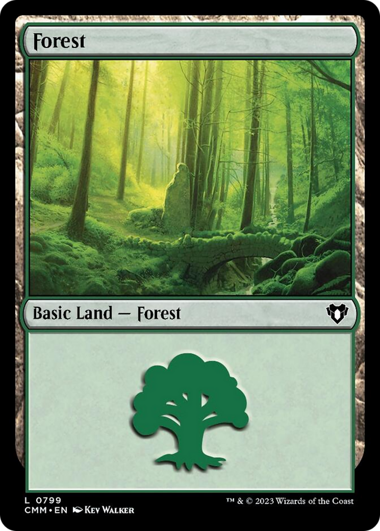 Forest (799) [Commander Masters] - Magic: The Gathering - Card Brawlers | Quebec | Canada |