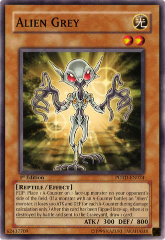 Alien Grey [POTD-EN024] Common - Yu-Gi-Oh! - Card Brawlers | Quebec | Canada |