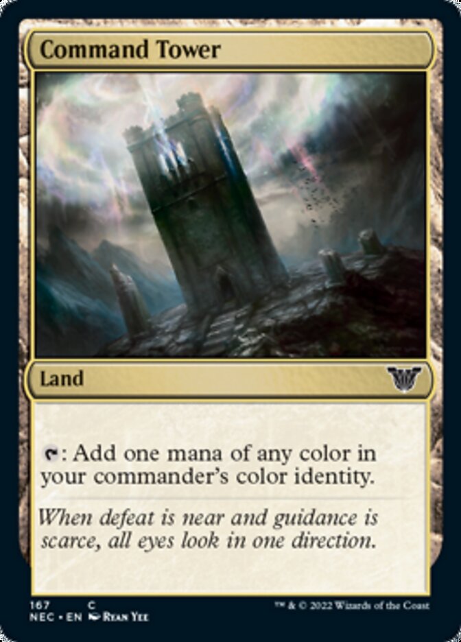 Command Tower [Kamigawa: Neon Dynasty Commander] - Magic: The Gathering - Card Brawlers | Quebec | Canada |