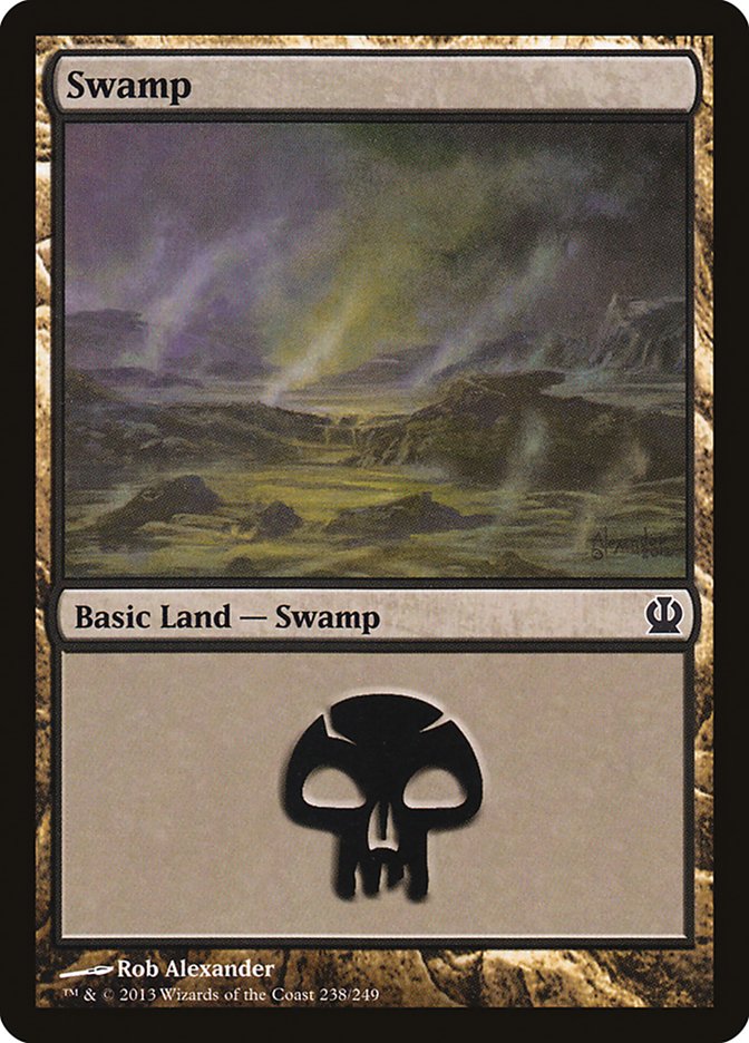 Swamp (238) [Theros] - Magic: The Gathering - Card Brawlers | Quebec | Canada |