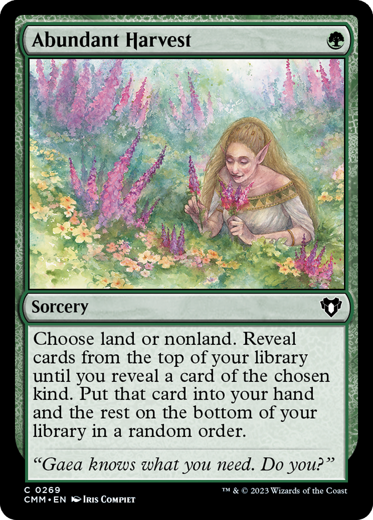 Abundant Harvest [Commander Masters] - Magic: The Gathering - Card Brawlers | Quebec | Canada |
