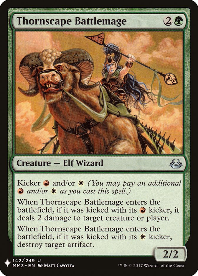 Thornscape Battlemage [Mystery Booster] - Magic: The Gathering - Card Brawlers | Quebec | Canada |