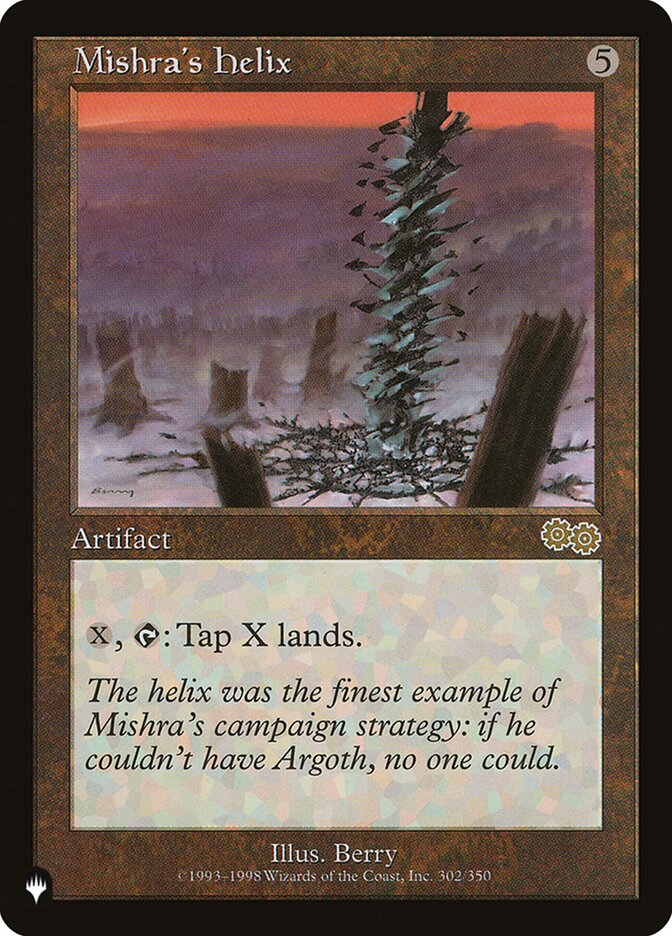 Mishra's Helix [The List] - Magic: The Gathering - Card Brawlers | Quebec | Canada |