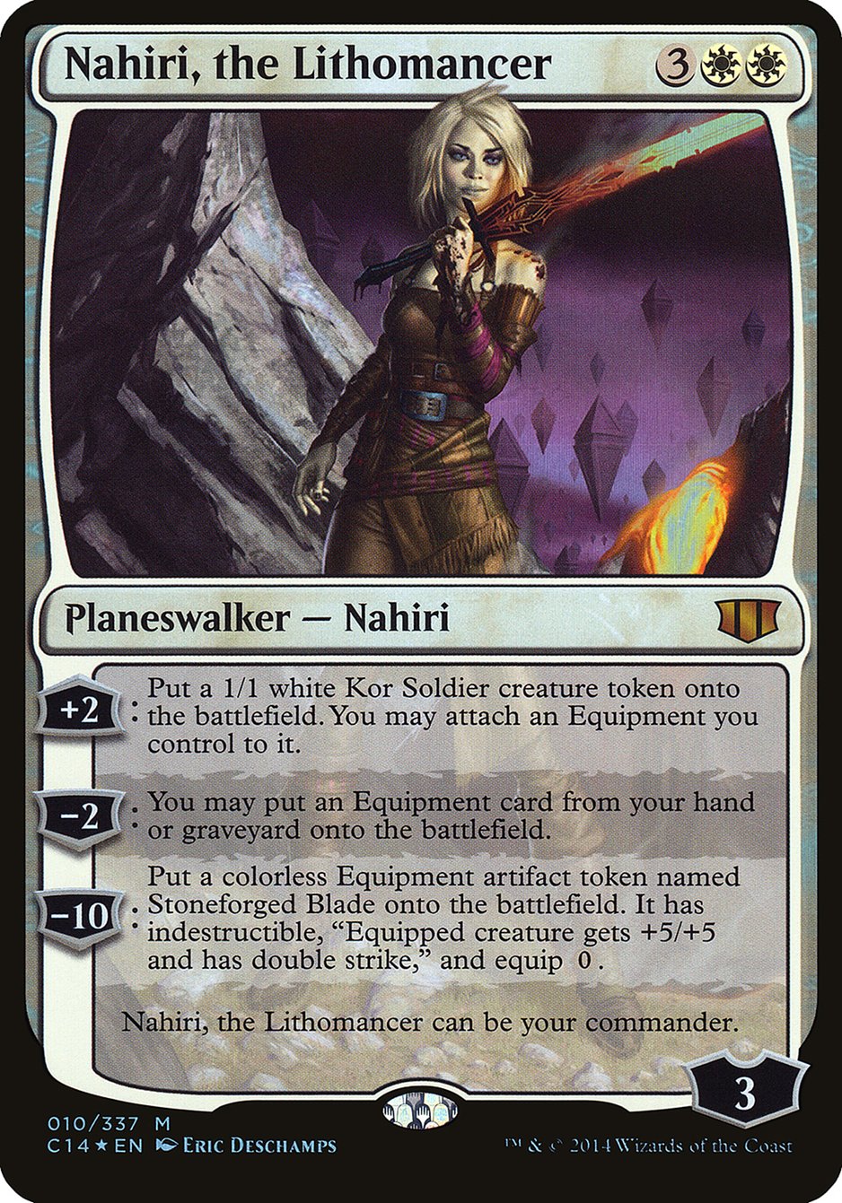 Nahiri, the Lithomancer (Oversized) [Commander 2014 Oversized] - Magic: The Gathering - Card Brawlers | Quebec | Canada |
