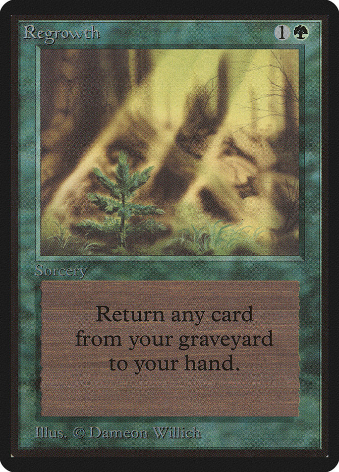 Regrowth [Beta Edition] - Magic: The Gathering - Card Brawlers | Quebec | Canada |
