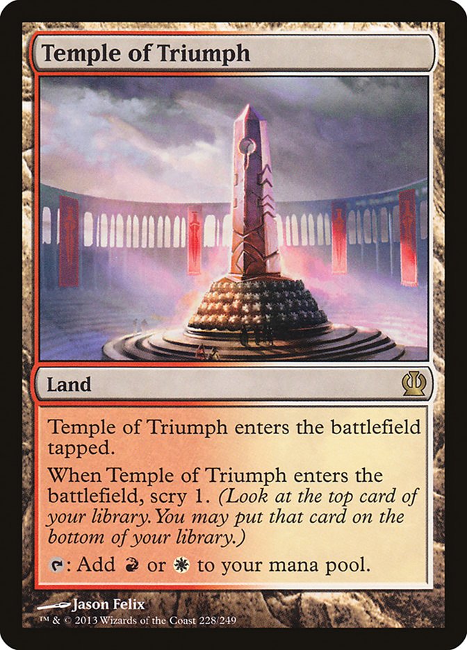 Temple of Triumph [Theros] - Magic: The Gathering - Card Brawlers | Quebec | Canada |