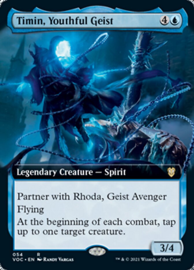 Timin, Youthful Geist (Extended Art) [Innistrad: Crimson Vow Commander] - Magic: The Gathering - Card Brawlers | Quebec | Canada |