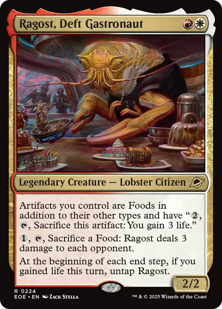 Ragost, Deft Gastronaut [Edge of Eternities] - Magic: The Gathering - Card Brawlers | Quebec | Canada |