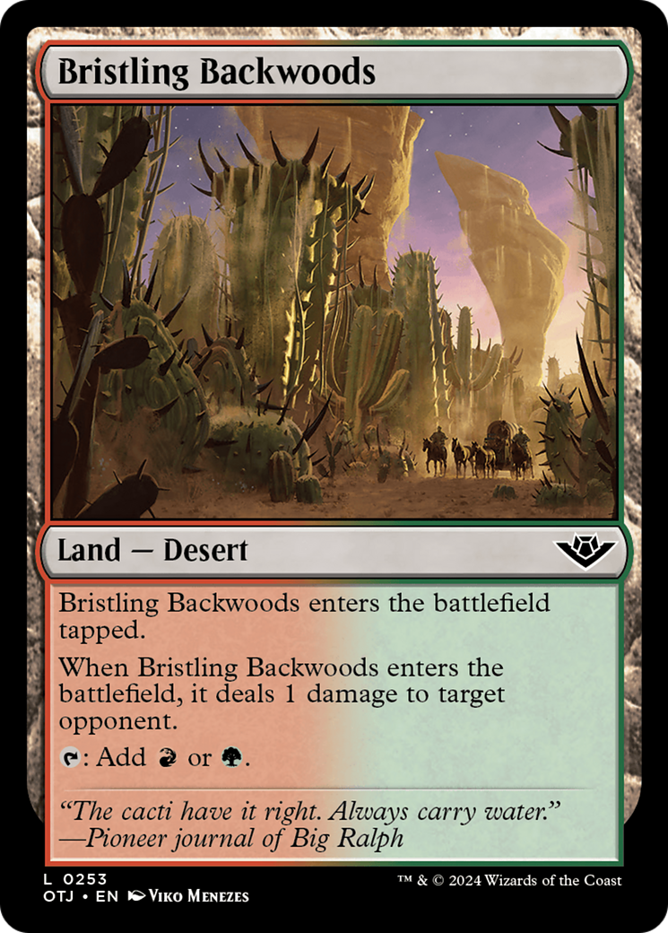Bristling Backwoods [Outlaws of Thunder Junction] - Magic: The Gathering - Card Brawlers | Quebec | Canada |