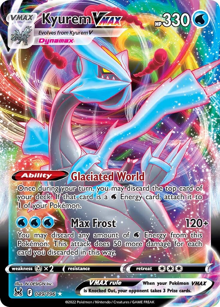 Kyurem VMAX (049/196) [Sword & Shield: Lost Origin] - Pokémon - Card Brawlers | Quebec | Canada |