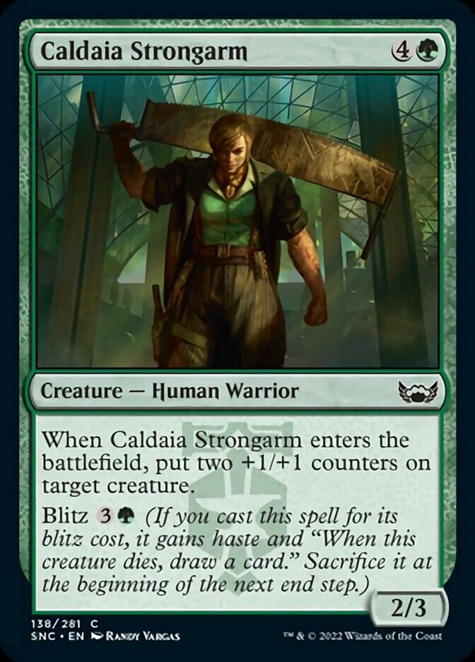Caldaia Strongarm [Streets of New Capenna] - Magic: The Gathering - Card Brawlers | Quebec | Canada |