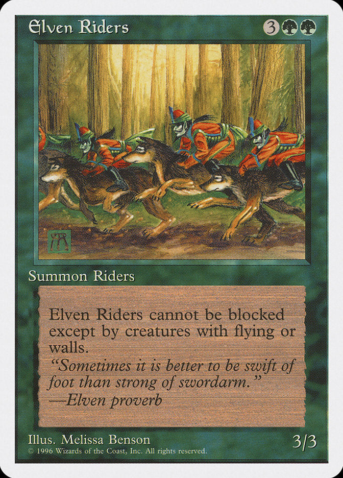 Elven Riders [Introductory Two-Player Set] - Magic: The Gathering - Card Brawlers | Quebec | Canada |
