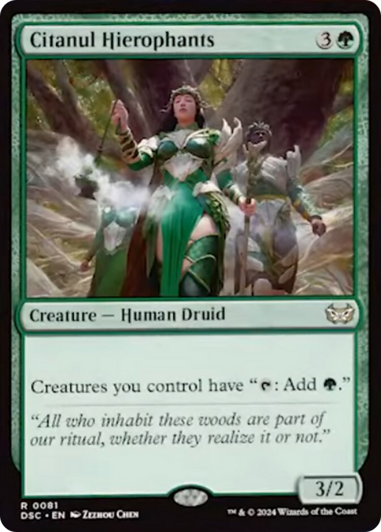Citanul Hierophants [Duskmourn: House of Horror Commander] - Magic: The Gathering - Card Brawlers | Quebec | Canada |