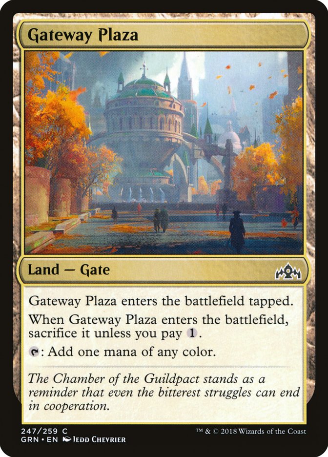 Gateway Plaza [Guilds of Ravnica] - Magic: The Gathering - Card Brawlers | Quebec | Canada |