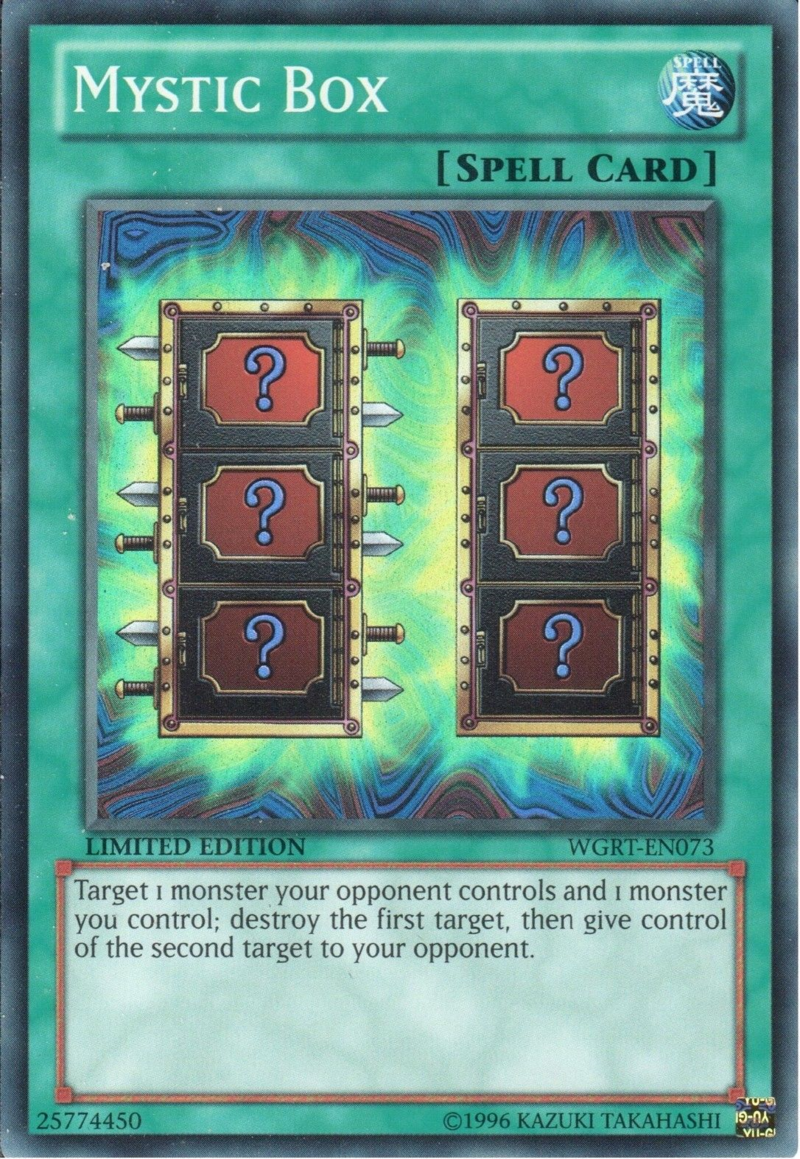 Mystic Box [WGRT-EN073] Super Rare - Yu-Gi-Oh! - Card Brawlers | Quebec | Canada |