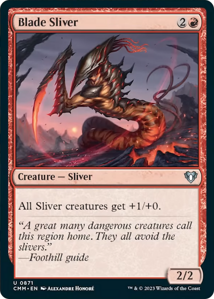 Blade Sliver [Commander Masters] - Magic: The Gathering - Card Brawlers | Quebec | Canada |
