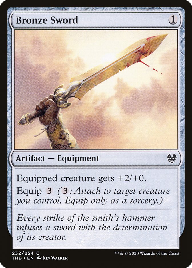 Bronze Sword [Theros Beyond Death] - Magic: The Gathering - Card Brawlers | Quebec | Canada |