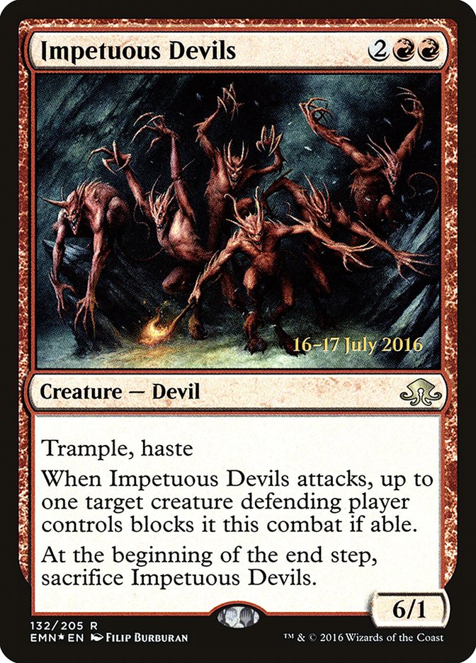 Impetuous Devils [Eldritch Moon Prerelease Promos] - Magic: The Gathering - Card Brawlers | Quebec | Canada |