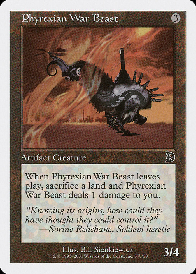 Phyrexian War Beast (Signature on Right) [Deckmasters] - Magic: The Gathering - Card Brawlers | Quebec | Canada |