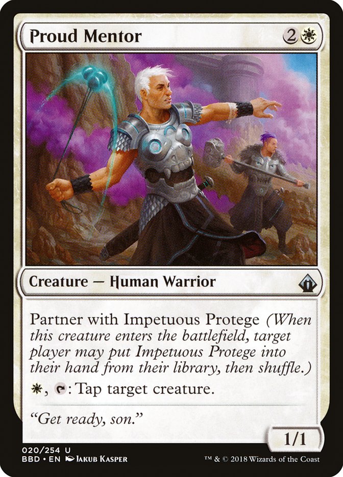 Proud Mentor [Battlebond] - Magic: The Gathering - Card Brawlers | Quebec | Canada |