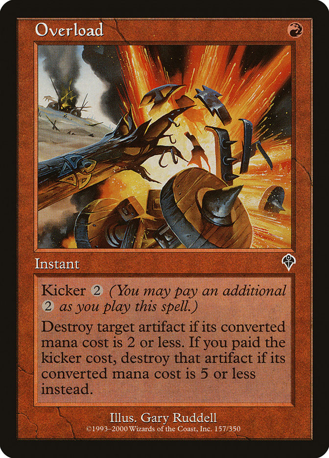 Overload [Invasion] - Magic: The Gathering - Card Brawlers | Quebec | Canada |