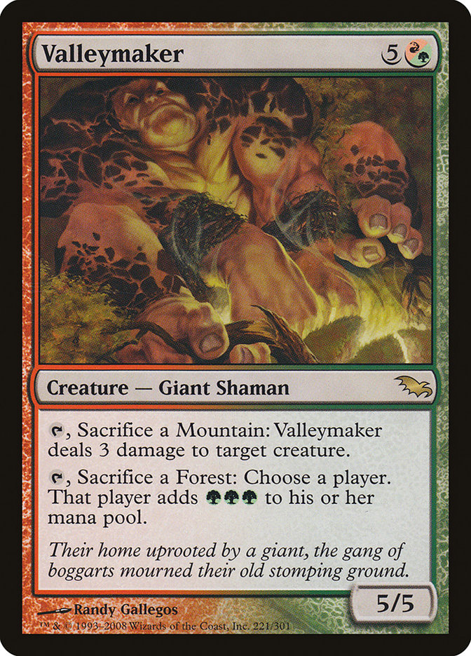 Valleymaker [Shadowmoor] - Magic: The Gathering - Card Brawlers | Quebec | Canada |